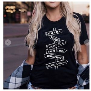 ✨RESTOCKED✨Black fabulous Vintage Print Graphic Tee